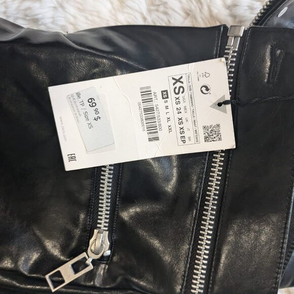 Faux Leather Pants Zara - Picture 5 of 5